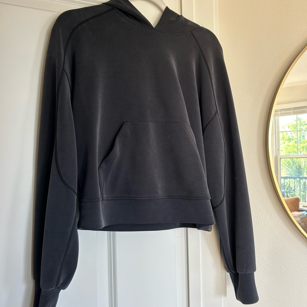 Lululemon Black Cropped Athletic Light Jacket